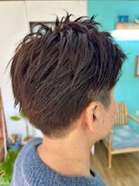 ユウ ヘア デザイン(Yu hair design)&nbsp;40代メンズ白髪ぼかし×大人ショート