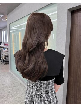 ボタン ハカタ(VOTAN hakata) 【mayu】ブラウンカラー/ブリーチなし/ダブルカラー