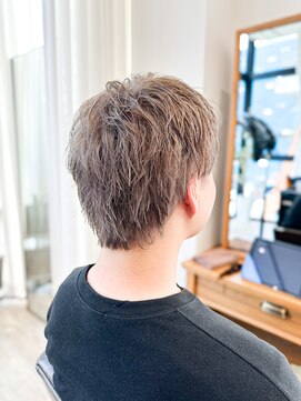 セイドット フクオカ(Say.FUKUOKA) 【メンズ★大名】ブリーチカラー×ミルクティー×ハイトーン