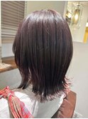 くびれヘア/アプリコットオレンジ/夏のヘアアレンジ/武蔵小杉