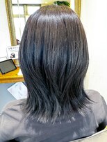 ユーシャンボール(U-CHAMBORD) 透明感ミディアムレイヤー【寝屋川/髪質改善/白髪ぼかし】