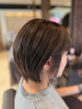 ヘアリゾート粋 ティガ 池袋店(tiga) 大人ショート/ショコラブラウン