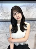 【林style】韓国風レイヤー/ダークグレー/デジタルパーマ