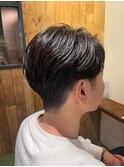 MEN’S HAIR/サーフカール/刈り上げセンターパート/武蔵小杉