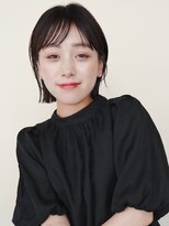 エルマノ 仙川(L mano) 〈s31〉大人ショートハイライト髪質改善キッズカット前髪30代40