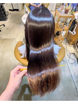 ロンド シャルム 吉祥寺(Lond charme) オリーブグレー/韓国レイヤーカット/マロンベージュ/黒髪/小顔