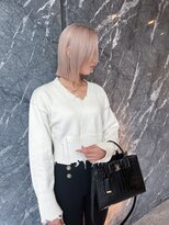 リノ(RLINO)&nbsp;【名古屋/栄】ボブカット/ブリーチ/ホワイトブロンド