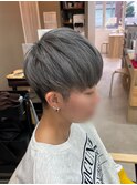 アッシュグレー/刈り上げマッシュ/ベリーショート　船橋　船橋駅