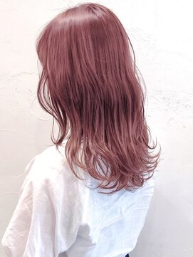 セイドット リー(Say. Ree) Say.ロングレイヤーヘーゼルグレージュローズブラウン表参道青山