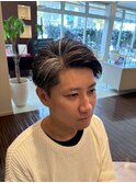 アップバングショート