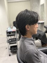 ハイプ 名古屋栄(HYPE)&nbsp;ショートウルフ×センターパート（栄／名古屋/メンズカット）