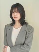 インセプション 銀座(INCEPTION) レイヤーミディアム/レイヤーボブ/絶壁解消/前髪あり/20代/30代