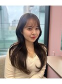 透明感ブラウン