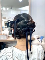 ファースト 祇園本店(first) 【セットサロンfirst】ショートの方にも♪ツインカチモリヘア