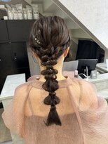 レガシーヘアーデザイン(Legacy hair design)&nbsp;【Rio】☆ふわふわ編み下ろしアレンジ☆天神/今泉