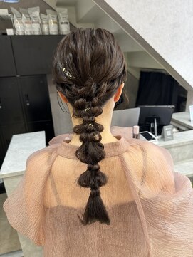レガシーヘアーデザイン(Legacy hair design) 【Rio】☆ふわふわ編み下ろしアレンジ☆天神/今泉