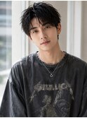 池袋 ツーブロックショート ナチュラルアップバング ヘッドスパ