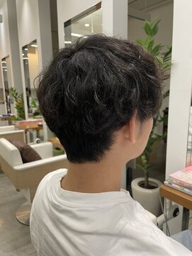 カッツ 駅家店(CUT S) 刈り上げないナチュラルシャドウパーマ