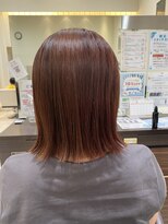 プランタンシエル(printemps CIEL) straight bob×pink brown