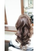 ゆる巻きポニーテール