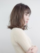 メゾンドイギー(MAISON de IGGY)&nbsp;ニュアンス柔らかボブ#前髪#くびれ#イメチェン#ラベンダーカラー