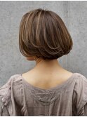 【haku/川口】3Dカラー＋上品ショートボブ[銀座/銀座5丁目]