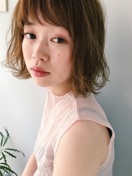 フィルムス 田町芝浦(FILMS) 黒髪/クラゲヘアー/オリーブグレー/小顔/ココアベージュ/田町