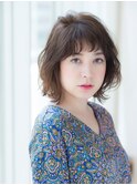 〈VANCOUNCIL〉大人かわいいボブウルフカット　くびれヘア