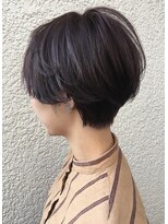 ソラネル(SOLENNEL) 大人かわいい♪丸みボブショートボブ/シークレットハイライト