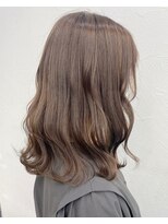 キラ 渋谷(KILLA) ブリーチなしダブルカラー グレージュ 榎園由美