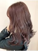 ブリーチなしショコラピンク