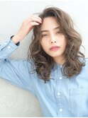【kakan鎌倉】マットウェーブ×グレージュハイライト