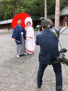 ヘアメイク ジェイエム 北海道神宮 結婚式