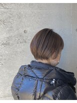 オーク たまプラーザ(OAK)&nbsp;美シルエットショートボブ★【OAKたまプラーザ/イルミナカラー】