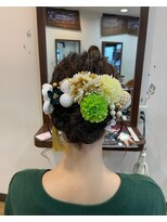 ノコナッツ(NOCONUTS) 成人式アップスタイル