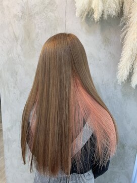 フリーダムメルシー(freedom Merci) ■ベージュカラーとインナーピンク