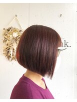ティンク(Tink.)&nbsp;前下がり☆艶ボブ
