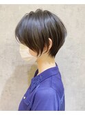 30代/40代/50代・絶壁解消・小顔前下がりショートボブ【中村】
