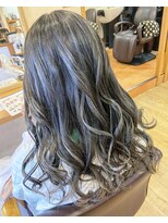 ヘアーコレット(hair Colet)&nbsp;グレーシルバーハイライトミックス
