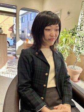 リン(Lin) 黒髪ウルフレイヤー