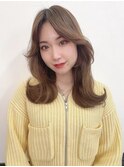 レイヤーカット/韓国ヘア/顔まわりカット/くびれヘア/髪質改善