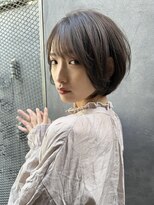 ロンド ストラーダ 心斎橋(Lond strada)&nbsp;シルキーベージュ×グレージュカラー【髪質改善/縮毛矯正】