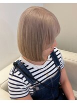 ベレーザ 渋谷(BELEZA)&nbsp;5112シルキーベージュタンバルモリボブ艶髪ハイトーンカラー