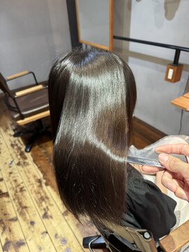 カンカ(Kanca) 美髪ストレート♯静岡市♯髪質改善♯縮毛♯美髪ストレート