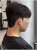 NEXTNEO石井/韓国人シースルーマッシュダウンパーマ