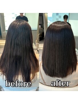 ルミス 銀座(Lumis) ストレートスタイル/艶髪/髪質改善/縮毛矯正/20代30代40代50代