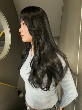 ポール(pole) 札幌韓国ヘア　Korean black レイヤーカット