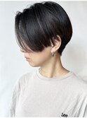【morio原宿】黒髪ハンサムショート刈り上げツーブロック