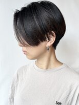 モリオフロムロンドン 原宿本店(morio from London) 【morio原宿】黒髪ハンサムショート刈り上げツーブロック