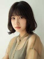 アース 錦糸町店(HAIR&MAKE EARTH) 20代30代40代抜け感ショートレイヤーミルクティベージュ